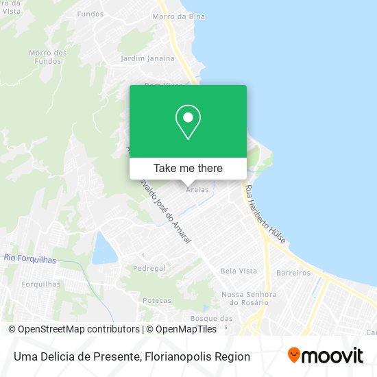 Uma Delicia de Presente map