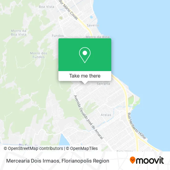 Mercearia Dois Irmaos map