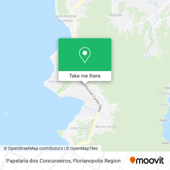 Papelaria dos Concurseiros map