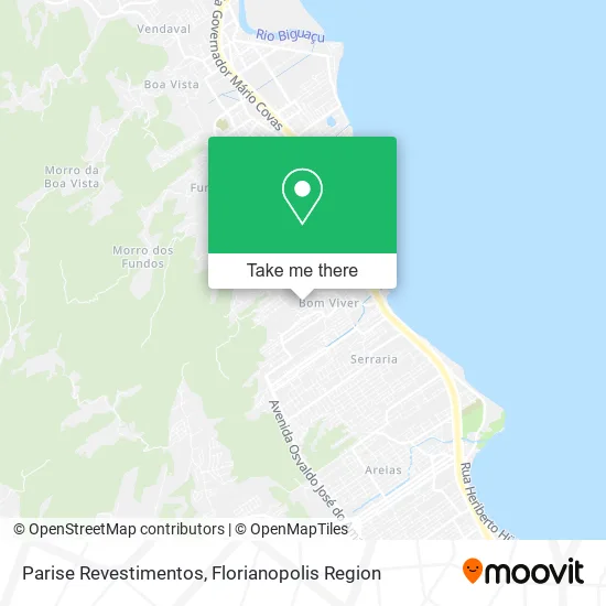 Parise Revestimentos map