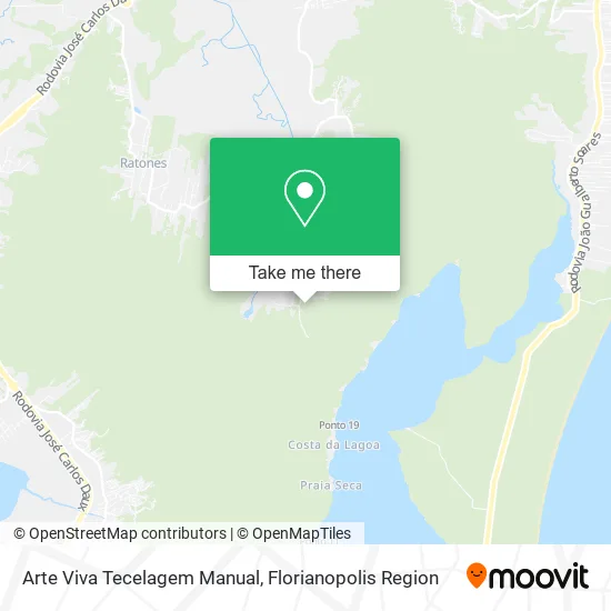 Arte Viva Tecelagem Manual map