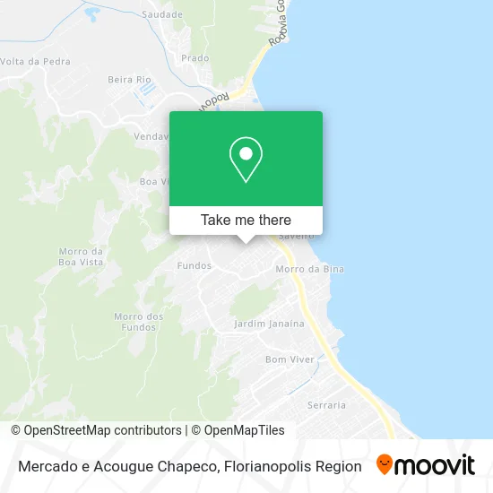 Mercado e Acougue Chapeco map