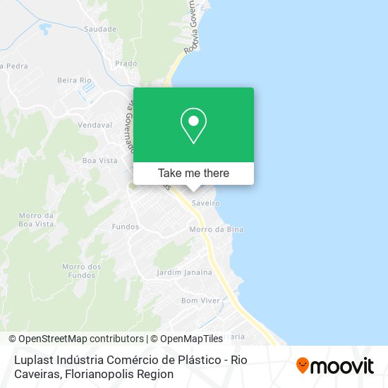 Luplast Indústria Comércio de Plástico - Rio Caveiras map