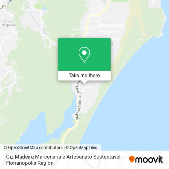 Giz Madeira Marcenaria e Artesanato Sustentavel map