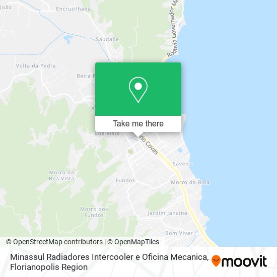 Minassul Radiadores Intercooler e Oficina Mecanica map