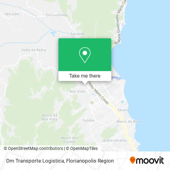 Dm Transporte Logistica map