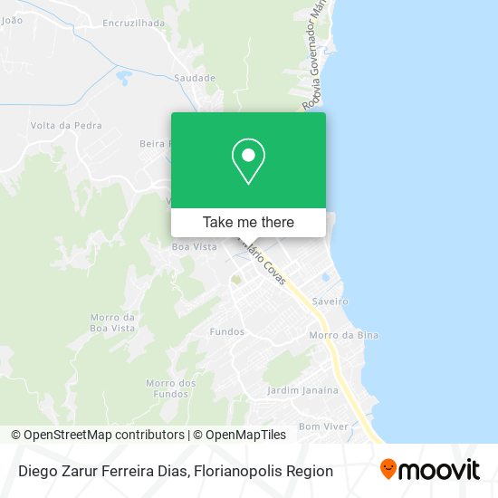 Diego Zarur Ferreira Dias map