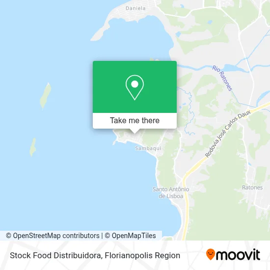 Stock Food Distribuidora map