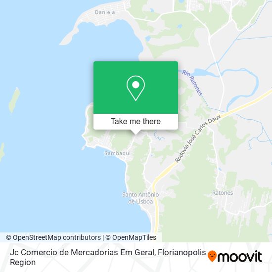 Jc Comercio de Mercadorias Em Geral map