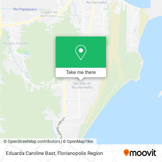 Eduarda Caroline Bast map