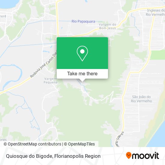 Quiosque do Bigode map