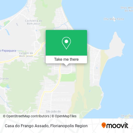 Casa do Frango Assado map