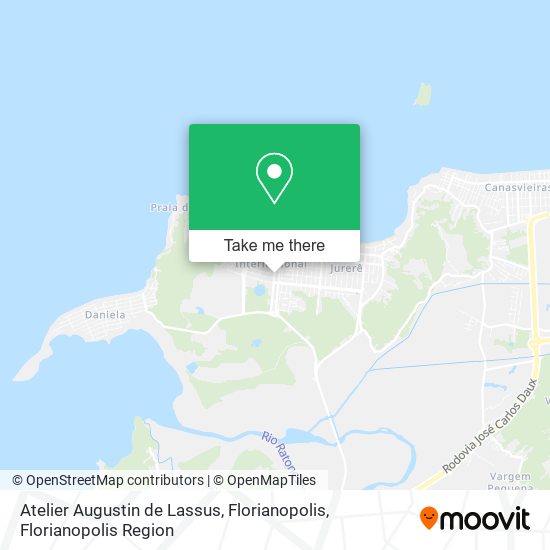 Atelier Augustin de Lassus, Florianopolis map