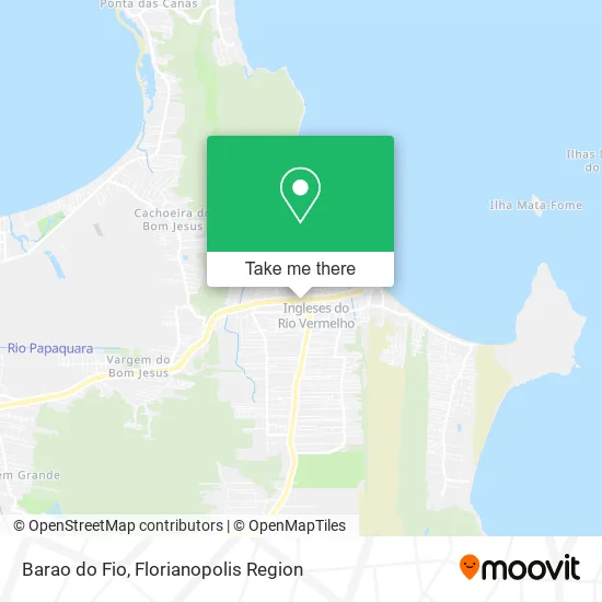 Mapa Barao do Fio