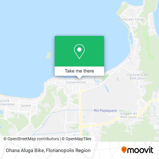 Ohana Aluga Bike map