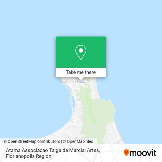 Atama Associacao Taiga de Marcial Artes map