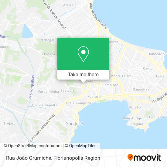 Rua João Grumiche map