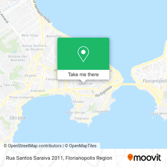 Rua Santos Saraiva 2011 map