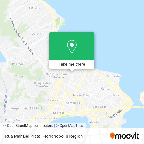 Rua Mar Del Plata map