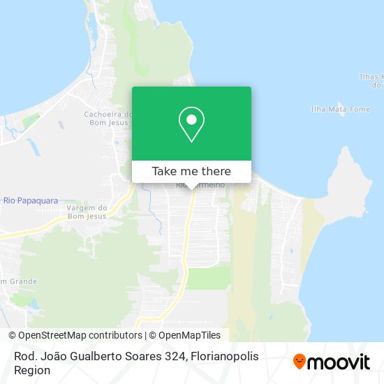 Rod. João Gualberto Soares 324 map