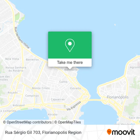 Rua Sérgio Gil 703 map