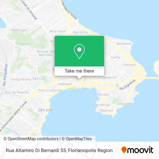 Rua Altamiro Di Bernardi 55 map