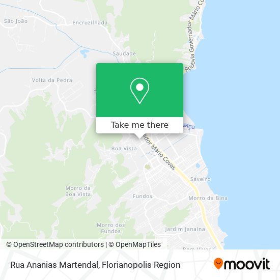 Rua Ananias Martendal map