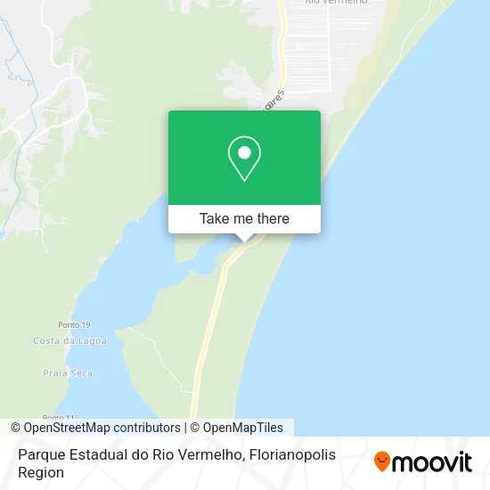Parque Estadual do Rio Vermelho map