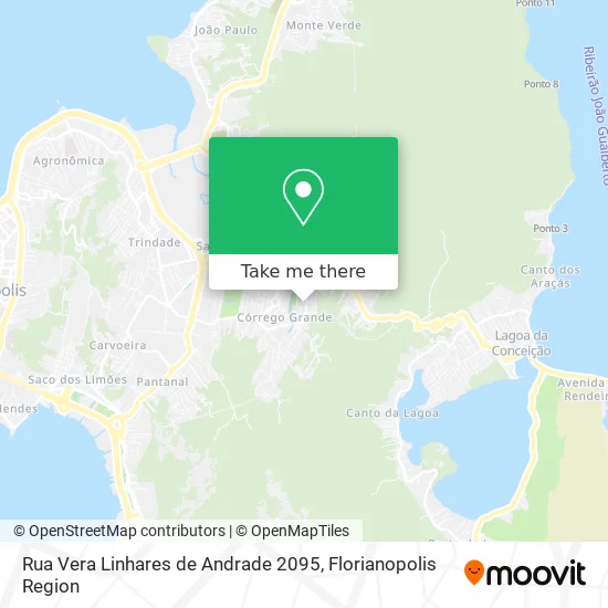 Rua Vera Linhares de Andrade 2095 map