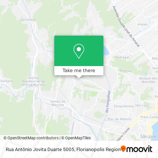 Rua Antônio Jovita Duarte 5005 map