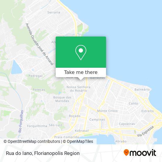 Rua do Iano map