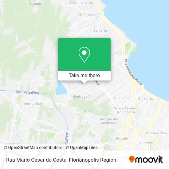 Rua Mario César da Costa map