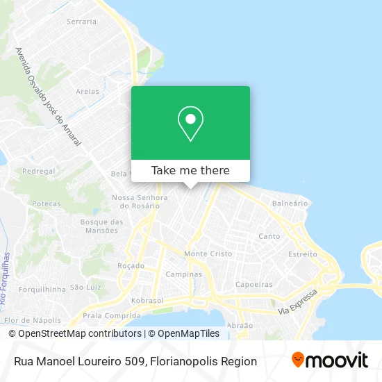 Rua Manoel Loureiro 509 map