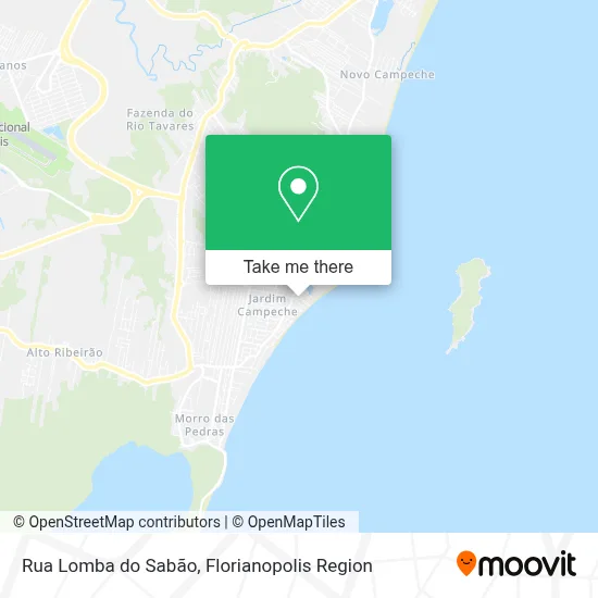 Rua Lomba do Sabão map