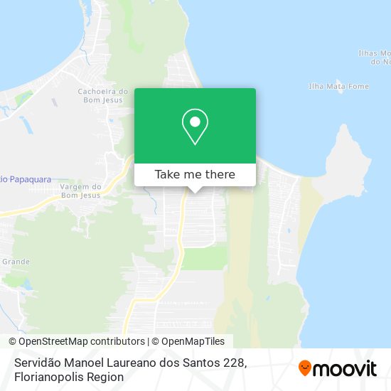 Servidão Manoel Laureano dos Santos 228 map
