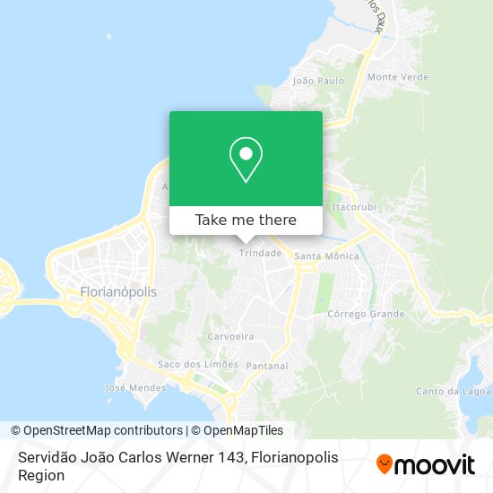 Servidão João Carlos Werner 143 map