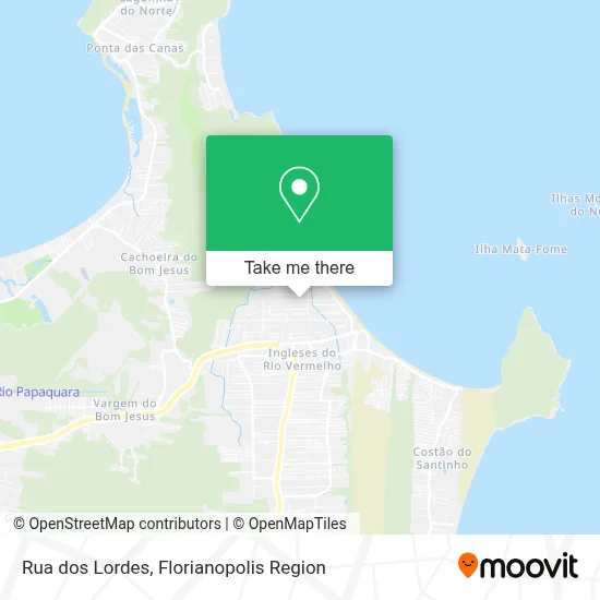 Rua dos Lordes map