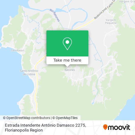 Estrada Intendente Antônio Damasco 2275 map