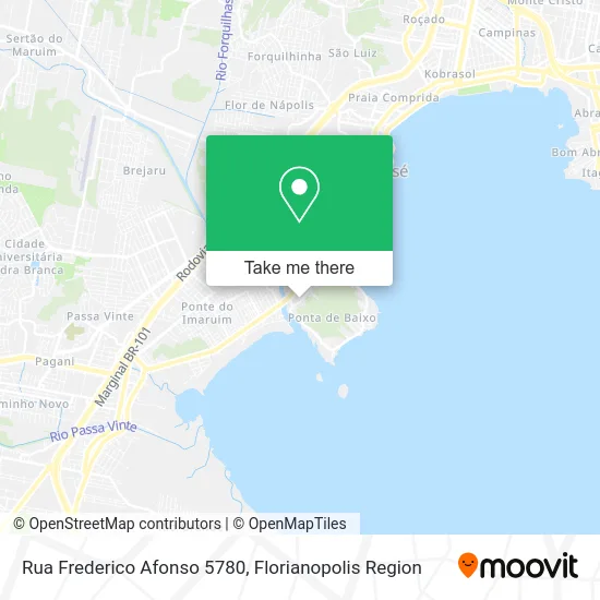 Rua Frederico Afonso 5780 map