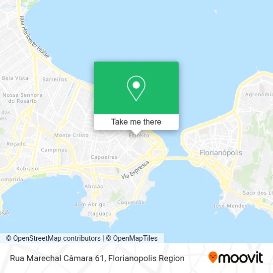 Rua Marechal Câmara 61 map