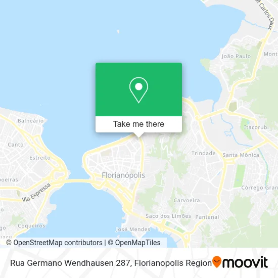 Rua Germano Wendhausen 287 map