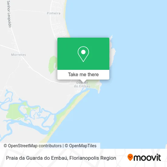 Praia da Guarda do Embaú map