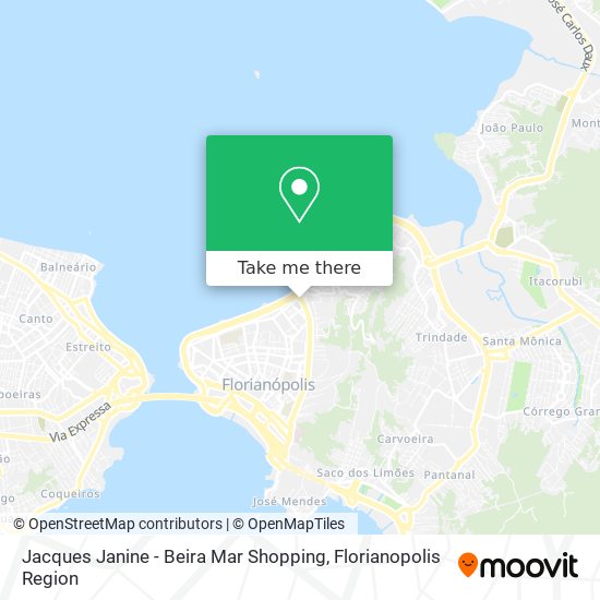 Mapa Jacques Janine - Beira Mar Shopping