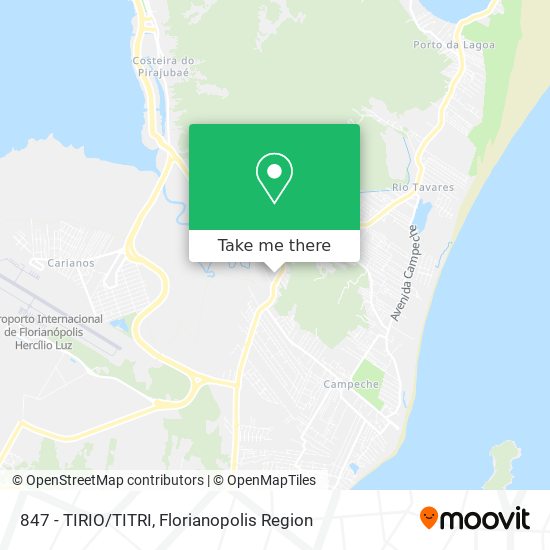 Mapa 847 - TIRIO/TITRI