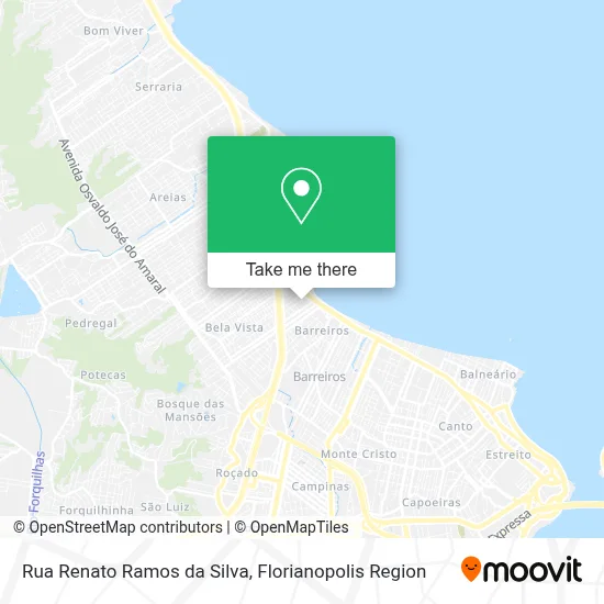 Rua Renato Ramos da Silva map