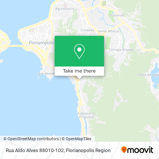 Rua Aldo Alves 88010-102 map