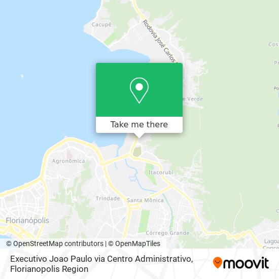 Executivo Joao Paulo via Centro Administrativo map