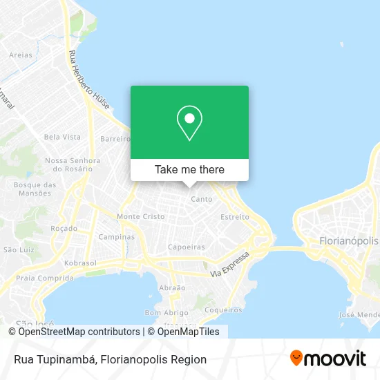 Rua Tupinambá map