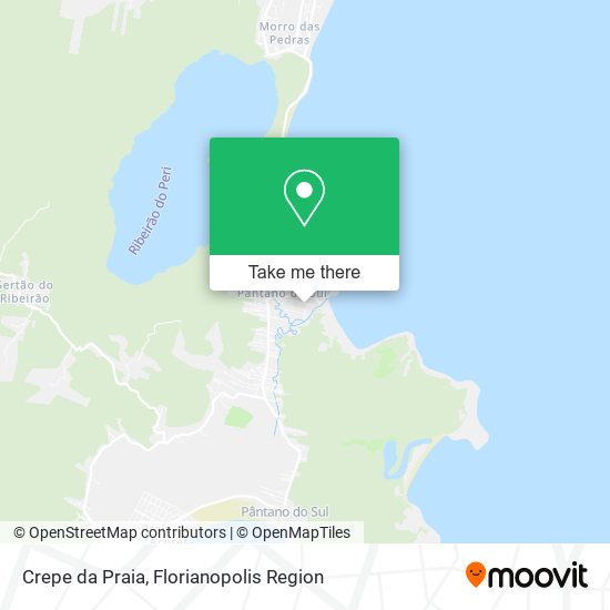 Crepe da Praia map