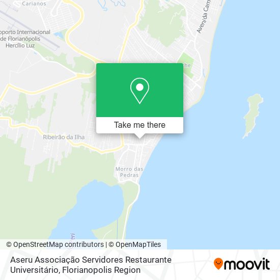 Aseru Associação Servidores Restaurante Universitário map